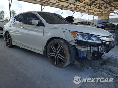 Czwarte zdjęcie samochodu z boku: 2017 HONDA ACCORD SPORT VIN:1HGCR2F57HA084648 - miniatura