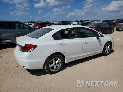 Trzecie zdjęcie samochodu z tyłu: 2013 HONDA CIVIC LX VIN:2HGFB2F58DH575632 - miniatura
