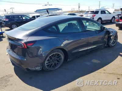 Trzecie zdjęcie samochodu z tyłu: 2024 TESLA MODEL 3 VIN:5YJ3E1EA2RF745367 - miniatura