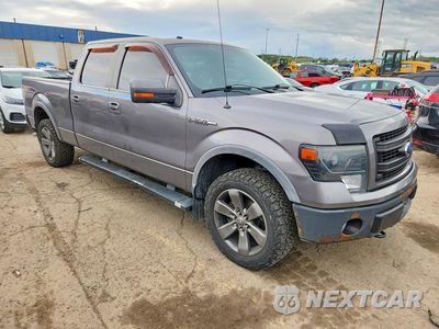 Czwarte zdjęcie samochodu z boku: 2014 FORD F150 SUPERCREW VIN:1FTFW1E62EFA87688 - miniatura