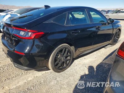 Trzecie zdjęcie samochodu z tyłu: 2024 HONDA CIVIC SPORT VIN:19XFL2H89RE006830 - miniatura