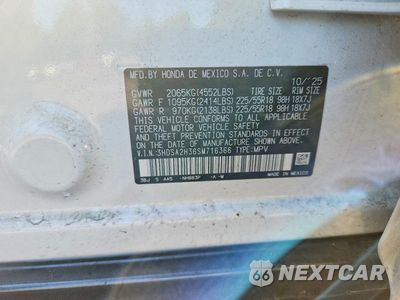 Zdjęcie 13 z 13 samochodu: 2025 ACURA ADX VIN:3HDSA2H36SM716366 - miniatura
