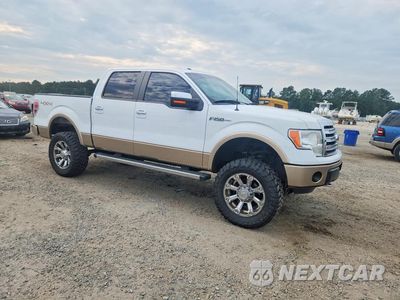 Czwarte zdjęcie samochodu z boku: 2014 FORD F150 SUPERCREW VIN:1FTFW1EF0EFC12865 - miniatura