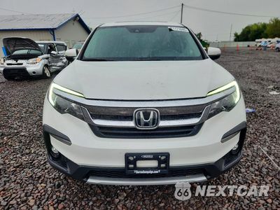 Piąte zdjęcie samochodu w środku: 2021 HONDA PILOT EXL VIN:5FNYF6H55MB075711 - miniatura