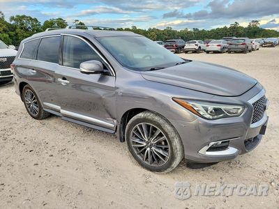 Czwarte zdjęcie samochodu z boku: 2018 INFINITI QX60 BASE VIN:5N1DL0MN8JC504662 - miniatura