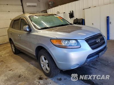 Czwarte zdjęcie samochodu z boku: 2007 HYUNDAI SANTA FE GLS VIN:5NMSG73D87H065135 - miniatura