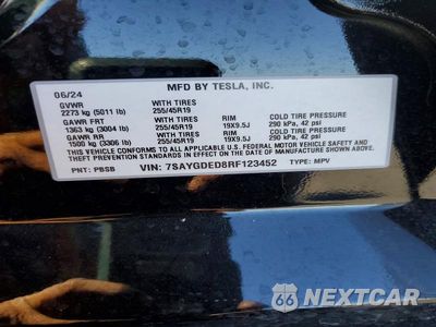 Zdjęcie 13 z 13 samochodu: 2024 TESLA MODEL Y VIN:7SAYGDED8RF123452 - miniatura
