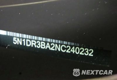 Zdjęcie 10 z 10 samochodu: 2022 NISSAN PATHFINDER SV VIN:5N1DR3BA2NC240232 - miniatura