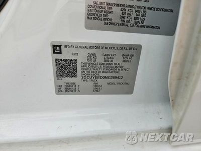 Zdjęcie 12 z 12 samochodu: 2021 CHEVROLET SILVERADO K1500 RST VIN:3GCUYEED0MG269412 - miniatura