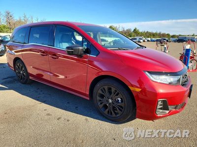 Czwarte zdjęcie samochodu z boku: 2026 HONDA ODYSSEY SPORT-L VIN:5FNRL6H72TB078451 - miniatura