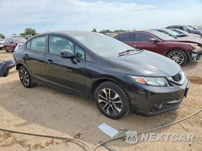 Czwarte zdjęcie samochodu z boku: 2013 HONDA CIVIC EXL VIN:19XFB2F96DE059508 - miniatura