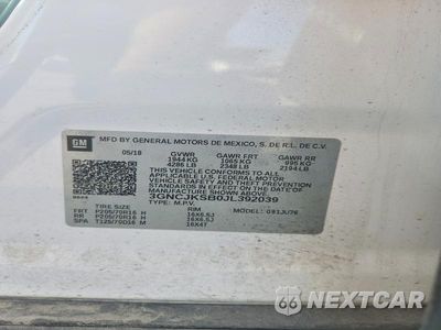 Zdjęcie 13 z 13 samochodu: 2018 CHEVROLET TRAX LS VIN:3GNCJKSB0JL392039 - miniatura