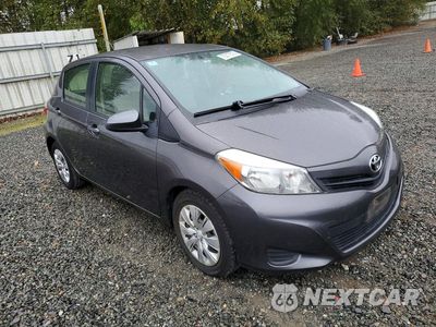 Czwarte zdjęcie samochodu z boku: 2012 TOYOTA YARIS 5-DOOR LE VIN:JTDKTUD36CD525685 - miniatura