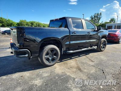 Trzecie zdjęcie samochodu z tyłu: 2019 CHEVROLET SILVERADO C1500 LT VIN:1GCPWCEDXKZ125869 - miniatura