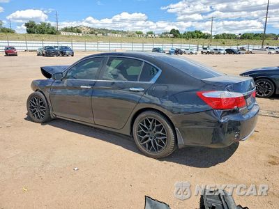 Drugie zdjęcie samochodu z przodu: 2014 HONDA ACCORD EXL VIN:1HGCR2F81EA173444 - miniatura