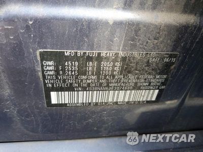 Zdjęcie 13 z 13 samochodu: 2015 SUBARU LEGACY 2.5I LIMITED VIN:4S3BNAN63F3074680 - miniatura