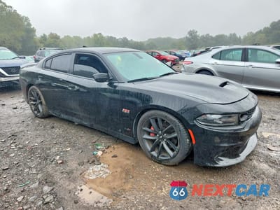 Czwarte zdjęcie samochodu z boku: 2019 DODGE CHARGER SCAT PACK VIN:2C3CDXGJ5KH662748 - miniatura