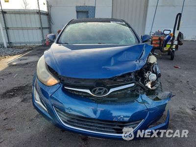 Piąte zdjęcie samochodu w środku: 2014 HYUNDAI ELANTRA LIMITED VIN:KMHDH4AE2EU154278 - miniatura