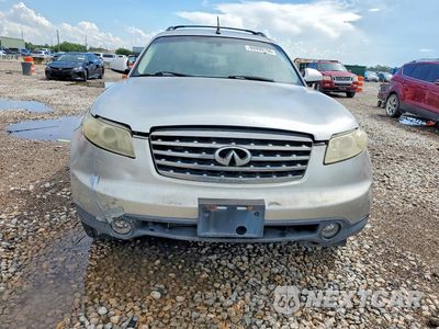 Piąte zdjęcie samochodu w środku: 2005 INFINITI FX35 BASE VIN:JNRAS08U55X108330 - miniatura
