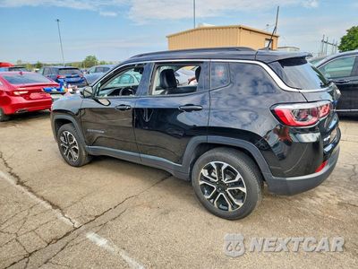 Drugie zdjęcie samochodu z przodu: 2022 JEEP COMPASS LIMITED VIN:3C4NJDCB0NT193395 - miniatura