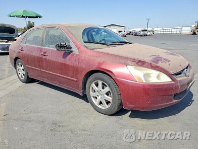 Czwarte zdjęcie samochodu z boku: 2003 HONDA ACCORD EX VIN:JHMCM56633C007066 - miniatura
