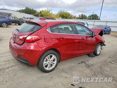 Trzecie zdjęcie samochodu z tyłu: 2018 CHEVROLET CRUZE LT VIN:3G1BE6SM0JS532395 - miniatura