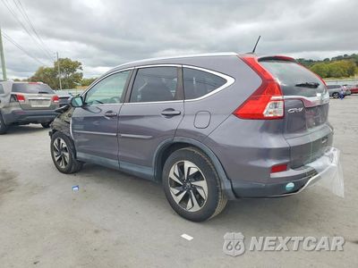 Drugie zdjęcie samochodu z przodu: 2015 HONDA CR-V TOURING VIN:5J6RM4H91FL126259 - miniatura
