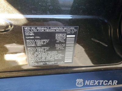 Zdjęcie 13 z 13 samochodu: 2017 NISSAN ROGUE SV VIN:KNMAT2MT3HP577149 - miniatura