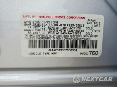 Zdjęcie 13 z 13 samochodu: 2014 MITSUBISHI OUTLANDER SE VIN:JA4AZ3A33EZ000334 - miniatura