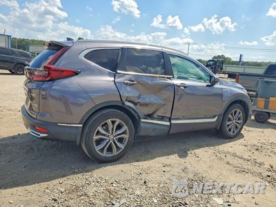 Trzecie zdjęcie samochodu z tyłu: 2021 HONDA CR-V TOURING VIN:7FART6H98ME009478 - miniatura
