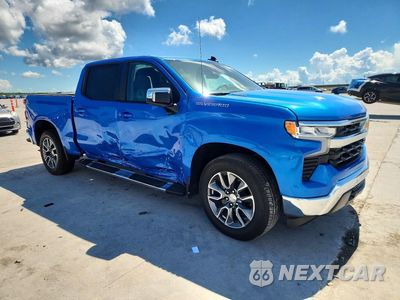 Czwarte zdjęcie samochodu z boku: 2025 CHEVROLET SILVERADO C1500 LT VIN:3GCPACEKXSG292276 - miniatura