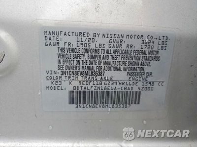 Zdjęcie 13 z 13 samochodu: 2021 NISSAN VERSA SV VIN:3N1CN8EV8ML835387 - miniatura