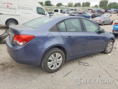 Trzecie zdjęcie samochodu z tyłu: 2013 CHEVROLET CRUZE LS VIN:1G1PA5SH0D7284019 - miniatura