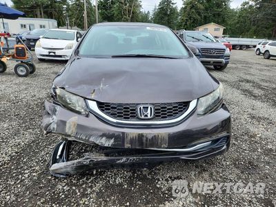 Piąte zdjęcie samochodu w środku: 2013 HONDA CIVIC LX VIN:2HGFB2F58DH584881 - miniatura