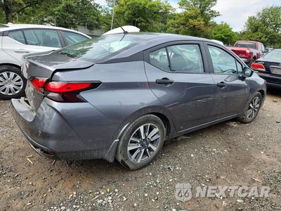Trzecie zdjęcie samochodu z tyłu: 2023 NISSAN VERSA S VIN:3N1CN8DV6PL825754 - miniatura