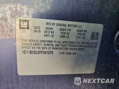 Zdjęcie 13 z 13 samochodu: 2015 CHEVROLET MALIBU LS VIN:1G11B5SL6FF341078 - miniatura