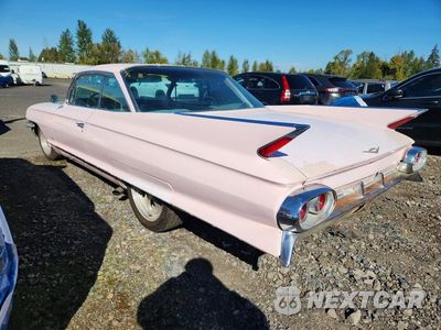 Drugie zdjęcie samochodu z przodu: 1961 CADILLAC COUPE DEVILLE VIN:61G082831 - miniatura