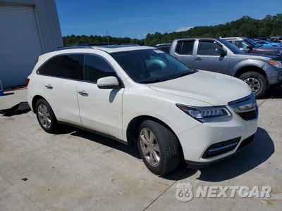 Czwarte zdjęcie samochodu z boku: 2016 ACURA MDX ADVANCE VIN:5FRYD4H98GB051340 - miniatura