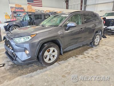 2019 TOYOTA RAV4 HYBRID XLE JTMRWRFV2KD036197 - główne zdjęcie licytacji z USA - miniatura