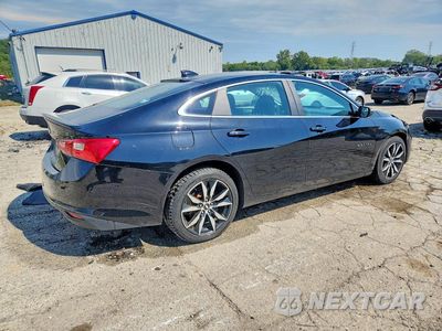 Trzecie zdjęcie samochodu z tyłu: 2018 CHEVROLET MALIBU LT VIN:1G1ZD5ST8JF277700 - miniatura