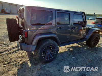 Trzecie zdjęcie samochodu z tyłu: 2017 JEEP WRANGLER UNLIMITED SAHARA VIN:1C4BJWEG2HL619451 - miniatura