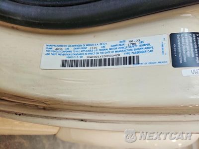 Zdjęcie 13 z 13 samochodu: 2003 VOLKSWAGEN NEW BEETLE GLS VIN:3VWCD21Y23M333428 - miniatura