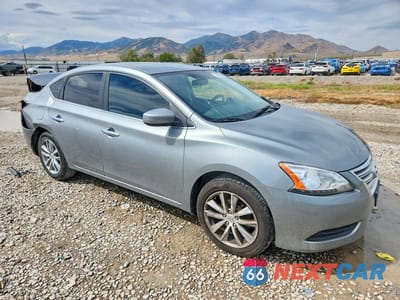 Czwarte zdjęcie samochodu z boku: 2014 NISSAN SENTRA SV VIN:3N1AB7AP8EY334702 - miniatura