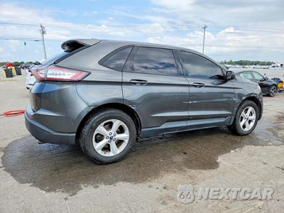 Trzecie zdjęcie samochodu z tyłu: 2015 FORD EDGE SE VIN:2FMTK3G90FBB89443 - miniatura