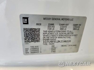 Zdjęcie 12 z 12 samochodu: 2019 GMC SIERRA K1500 DENALI VIN:1GTU9FEL2KZ146220 - miniatura