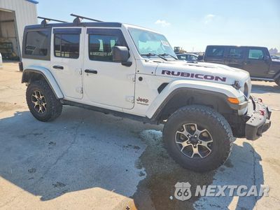 Czwarte zdjęcie samochodu z boku: 2019 JEEP WRANGLER UNLIMITED RUBICON VIN:1C4HJXFN2KW537240 - miniatura