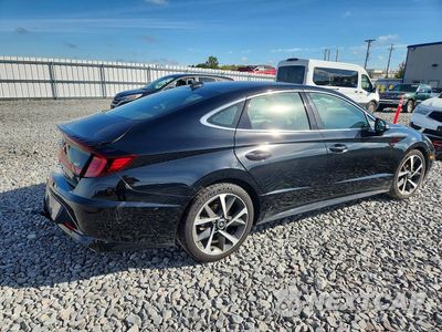 Trzecie zdjęcie samochodu z tyłu: 2022 HYUNDAI SONATA SEL PLUS VIN:5NPEJ4J2XNH138634 - miniatura