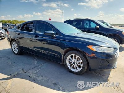 Czwarte zdjęcie samochodu z boku: 2020 FORD FUSION SE VIN:3FA6P0HD3LR261405 - miniatura