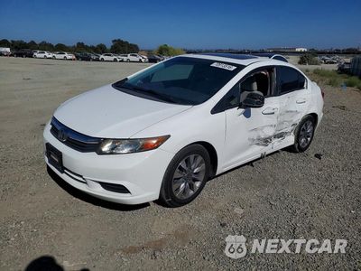 2012 HONDA CIVIC EX 19XFB2F82CE345121 - główne zdjęcie licytacji z USA - miniatura