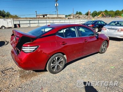 Trzecie zdjęcie samochodu z tyłu: 2020 NISSAN SENTRA SV VIN:3N1AB8CV4LY206634 - miniatura